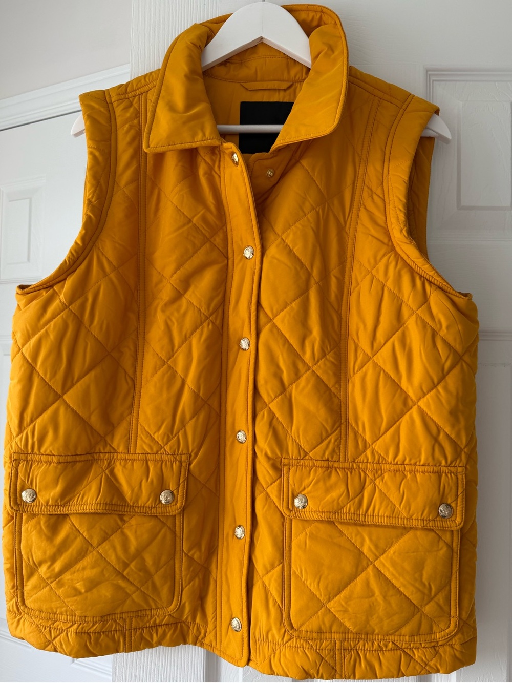 Quilted Snap Front Vest